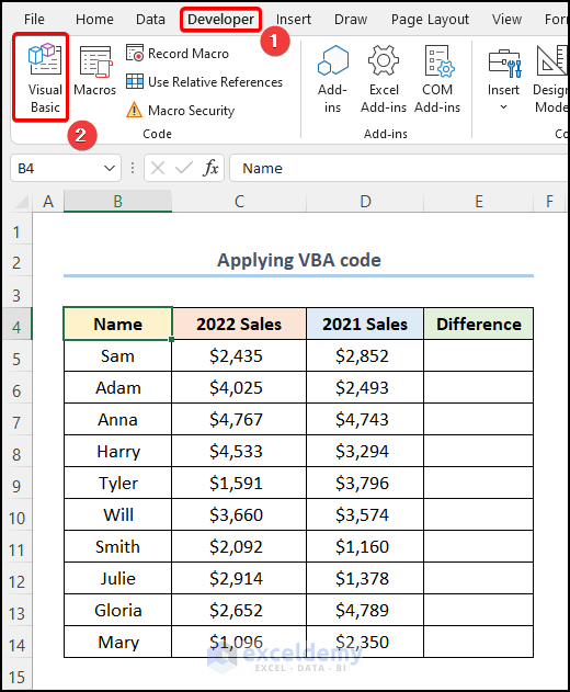 How to Insert Formula for Entire Column in Excel (6 Quick Ways)