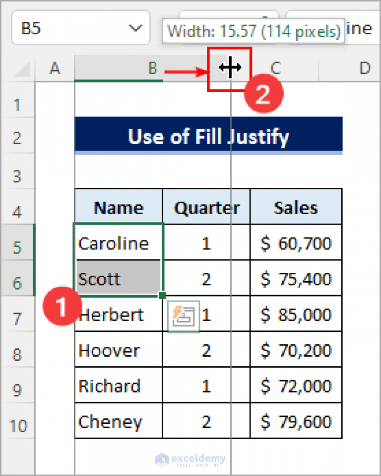 How to Merge Two Cells in Excel Without Losing Data (2 Ways)