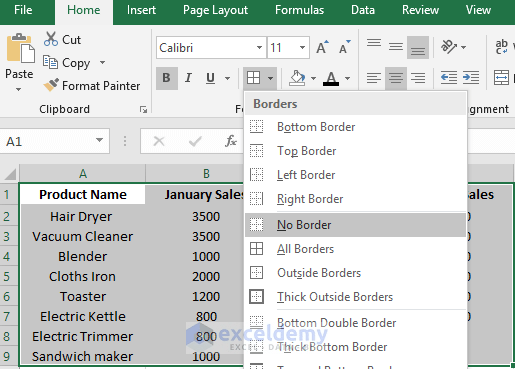 How to Remove Table Formatting in Excel (2 Smart Ways) ExcelDemy