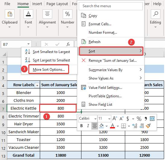 Sort Pivot Table by Values in Excel (4 Smart Ways) ExcelDemy
