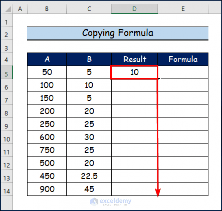 How to Divide Columns in Excel (8 Easy Ways) ExcelDemy