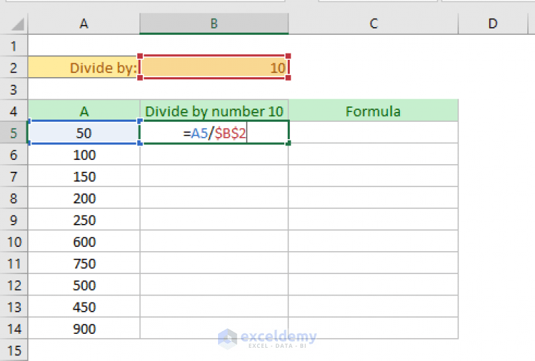 How to divide columns in Excel (Top 8 easy & quick ways)