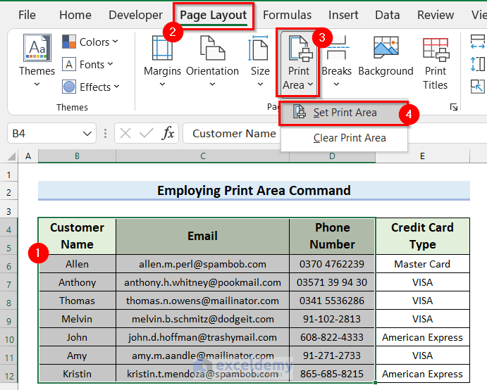 How to Print Selected Cells in Excel (6 Effective Ways)