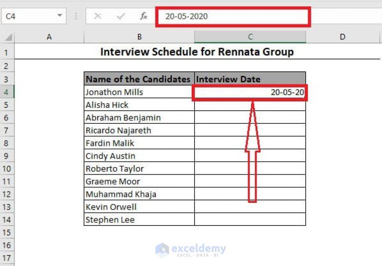 How to Insert Dates in Excel Automatically (3 Simple Tricks) ExcelDemy