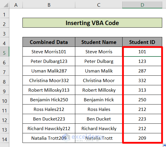 How to Separate Text and Numbers in Excel (6 Suitable Ways)