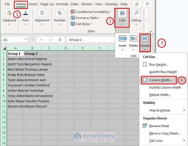 How to Make All Cells the Same Size in Excel ExcelDemy