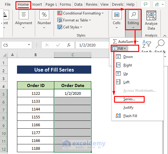 How to Add Months to Date in Excel (5 Practical Examples)