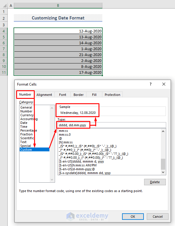 Fix Excel Date Not Formatting Correctly (8 Quick Solutions) ExcelDemy