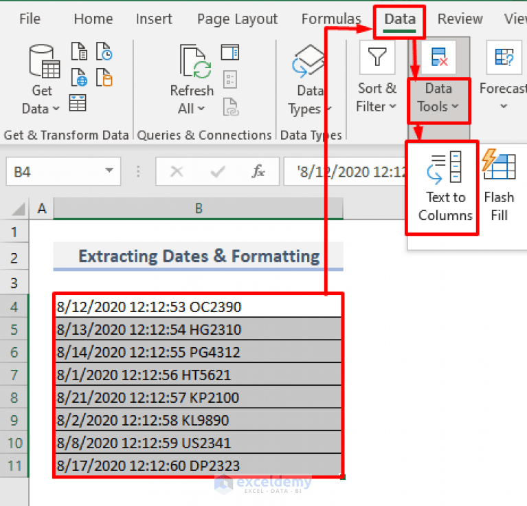 Fix Excel Date Not Formatting Correctly (8 Quick Solutions) ExcelDemy