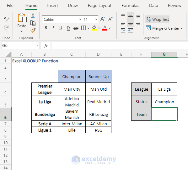 How to use XLOOKUP function in Excel (7 Examples) ExcelDemy