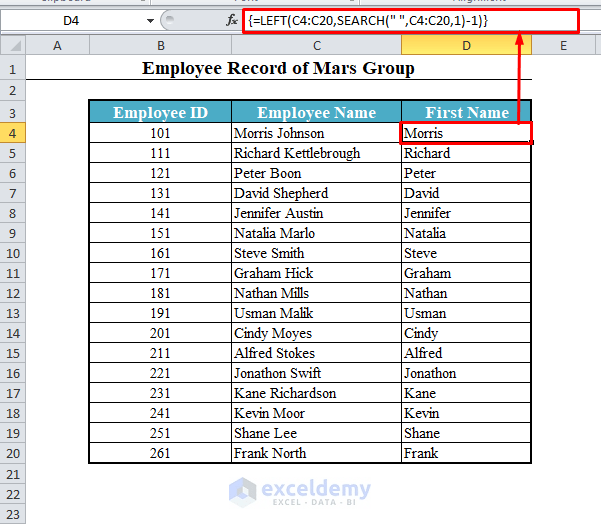 How to Use SEARCH Function in Excel (3 Examples) ExcelDemy