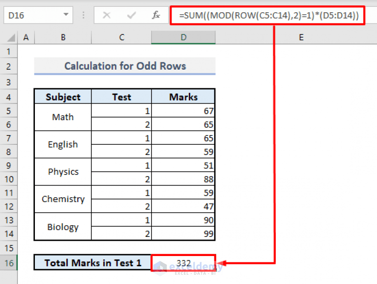 How to Use MOD Function in Excel (9 Suitable Examples) ExcelDemy