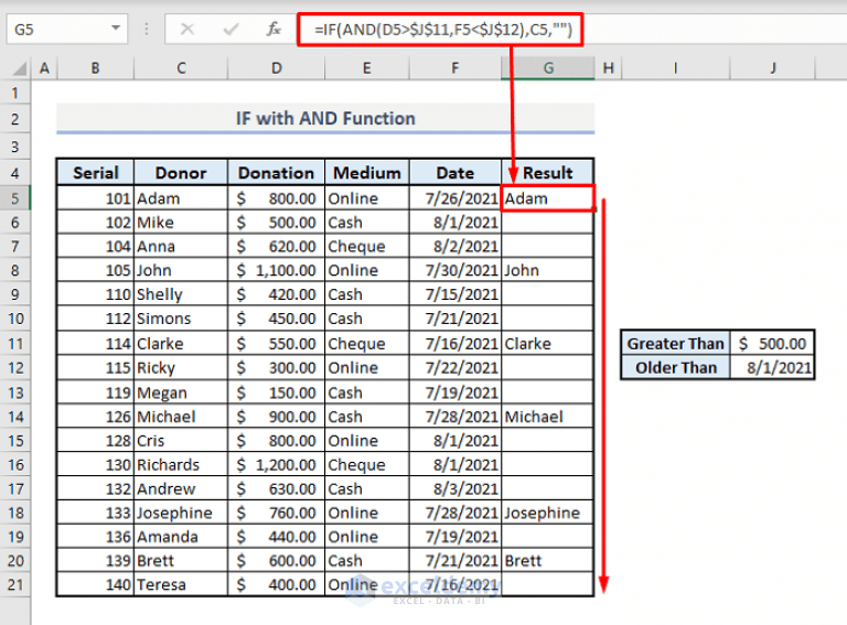 How to Use IF Function in Excel (8 Suitable Examples) ExcelDemy