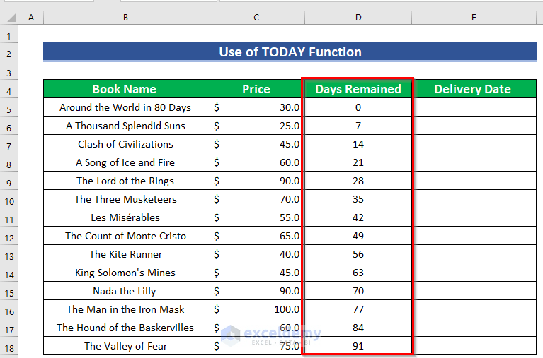 How Do I Add 7 Days to a Date in Excel (5 Methods) ExcelDemy