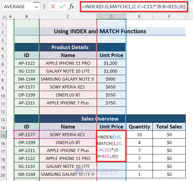 How to Use VLOOKUP for Multiple Columns in Excel?