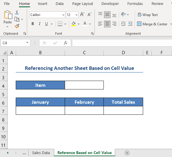 How to Reference Worksheet Name in Formula in Excel