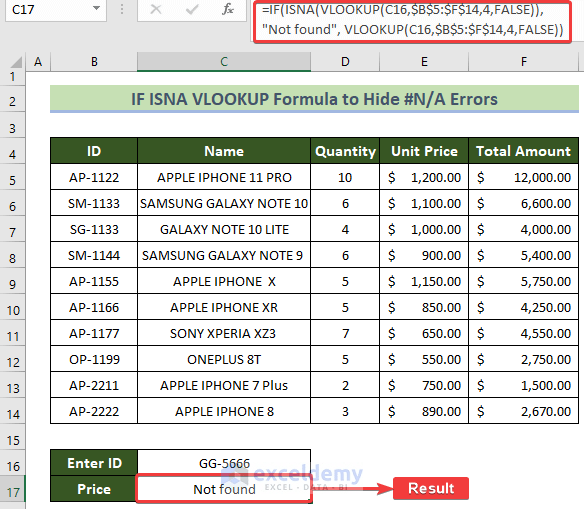 IF and VLOOKUP Nested Function in Excel 5 Practical Uses and 2 Ways of