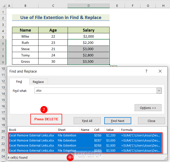 How to Remove External Links in Excel (8 Easy Methods)