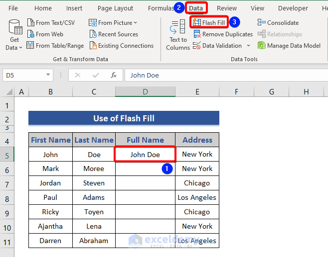 How to Concatenate Two Columns in Excel (2 Suitable Methods)