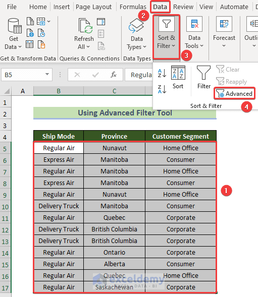 How to Filter Duplicates in Excel (7 Suitable Ways) ExcelDemy