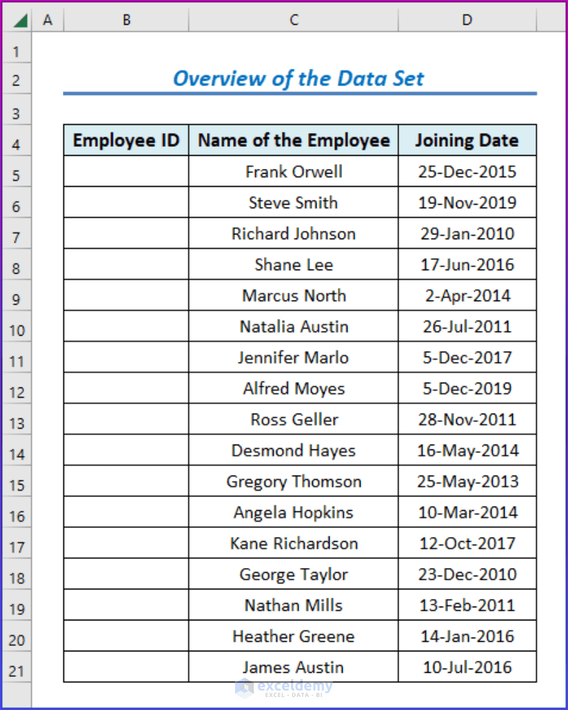 How to Fill Down to Last Row with Data in Excel (4 Easy Ways)