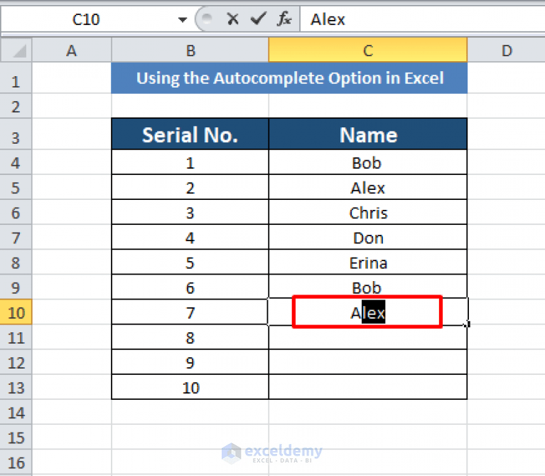 How to Perform Predictive Autofill in Excel (5 Methods) ExcelDemy