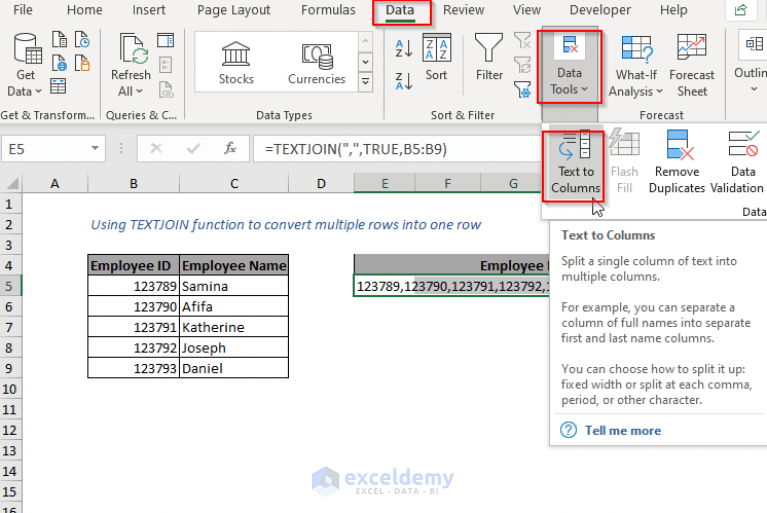 Convert multiple columns to rows in excel spingre
