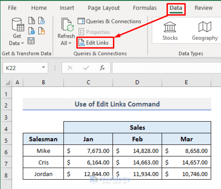 How to Find External Links in Excel (6 Quick Methods) ExcelDemy