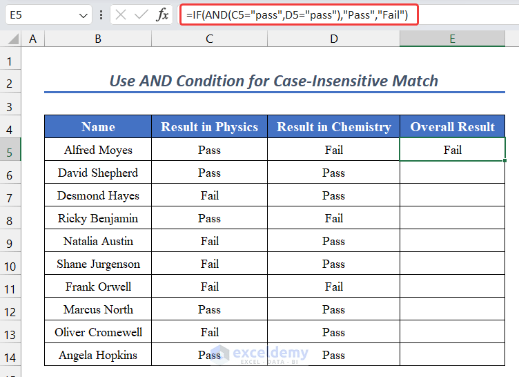 How to Use Multiple IF Statements with Text in Excel (6 Methods)