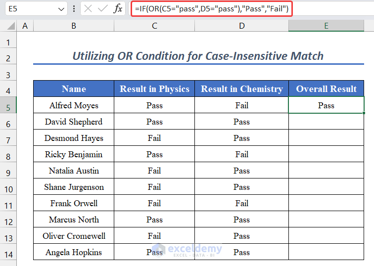 How to Use Multiple IF Statements with Text in Excel (6 Methods)
