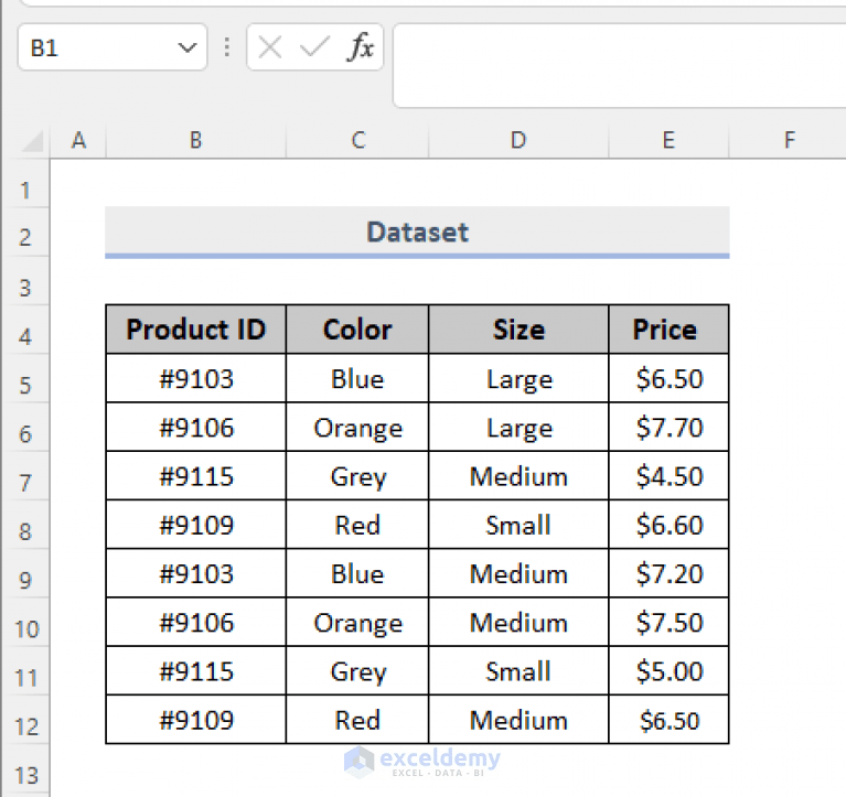 Excel INDEX MATCH with Multiple Criteria (4 Suitable Examples)