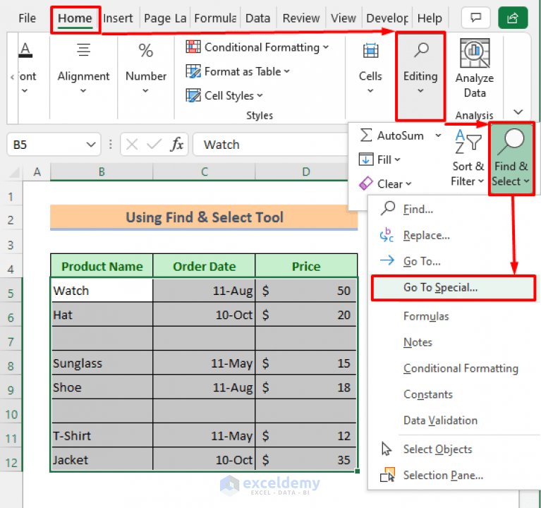 How to Delete Infinite Rows in Excel (5 Easy Ways) ExcelDemy