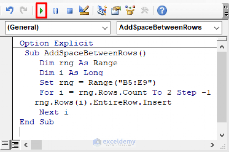 How to Add Space between Rows in Excel ExcelDemy
