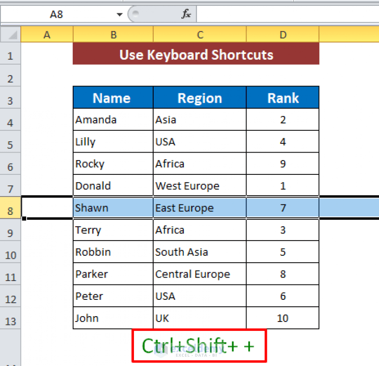 How to Insert Rows Automatically in Excel (3 Ways) ExcelDemy