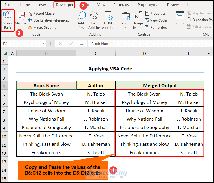 How to Merge Cells in Excel with Data (7 Quick Ways) ExcelDemy