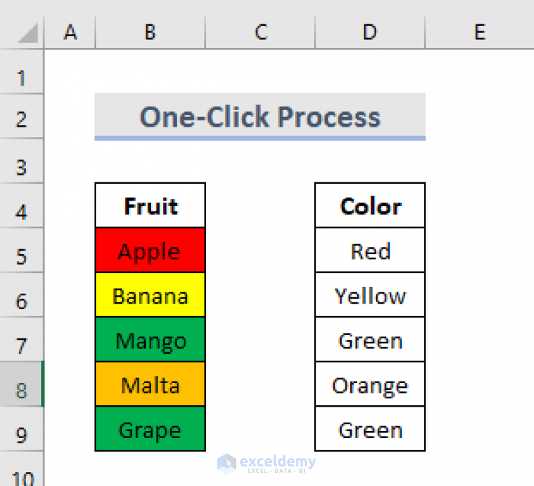 How to Use Format Painter in Excel for Multiple Cells (6 Quick Ways)