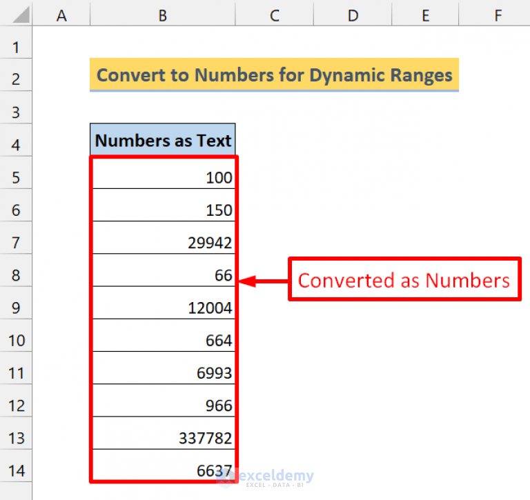 How to Convert Text to Number with Excel VBA (3 Examples with Macros)