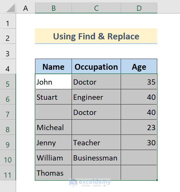 How to Delete Row If Cell Is Blank in Excel?