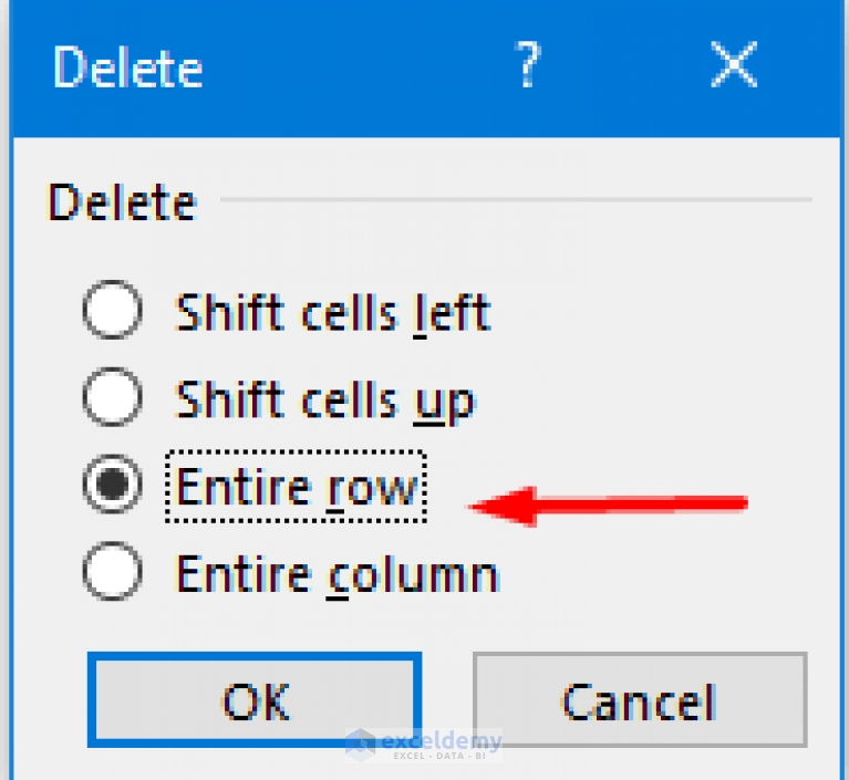 How to Remove Blank Cells in Excel (10 Easy Ways) ExcelDemy
