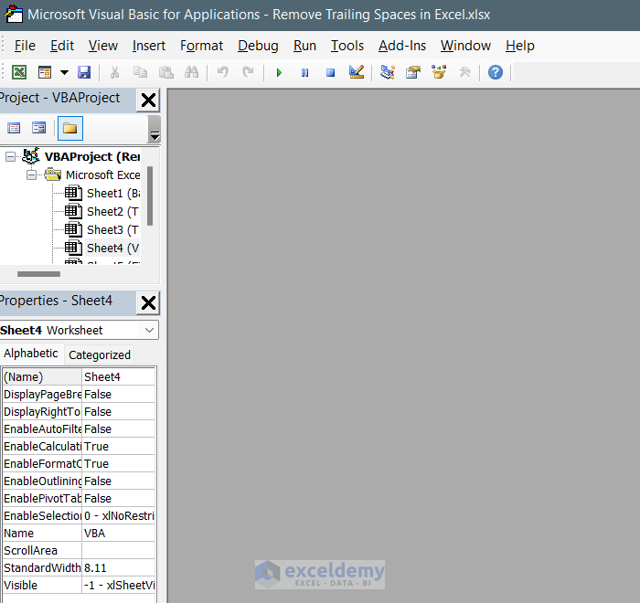 How to Remove the Trailing Spaces in Excel (2 Easy Ways) ExcelDemy