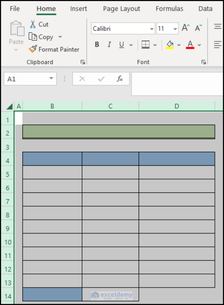 How to Copy Formatting in Excel to Another Sheet (3 Easy Ways)