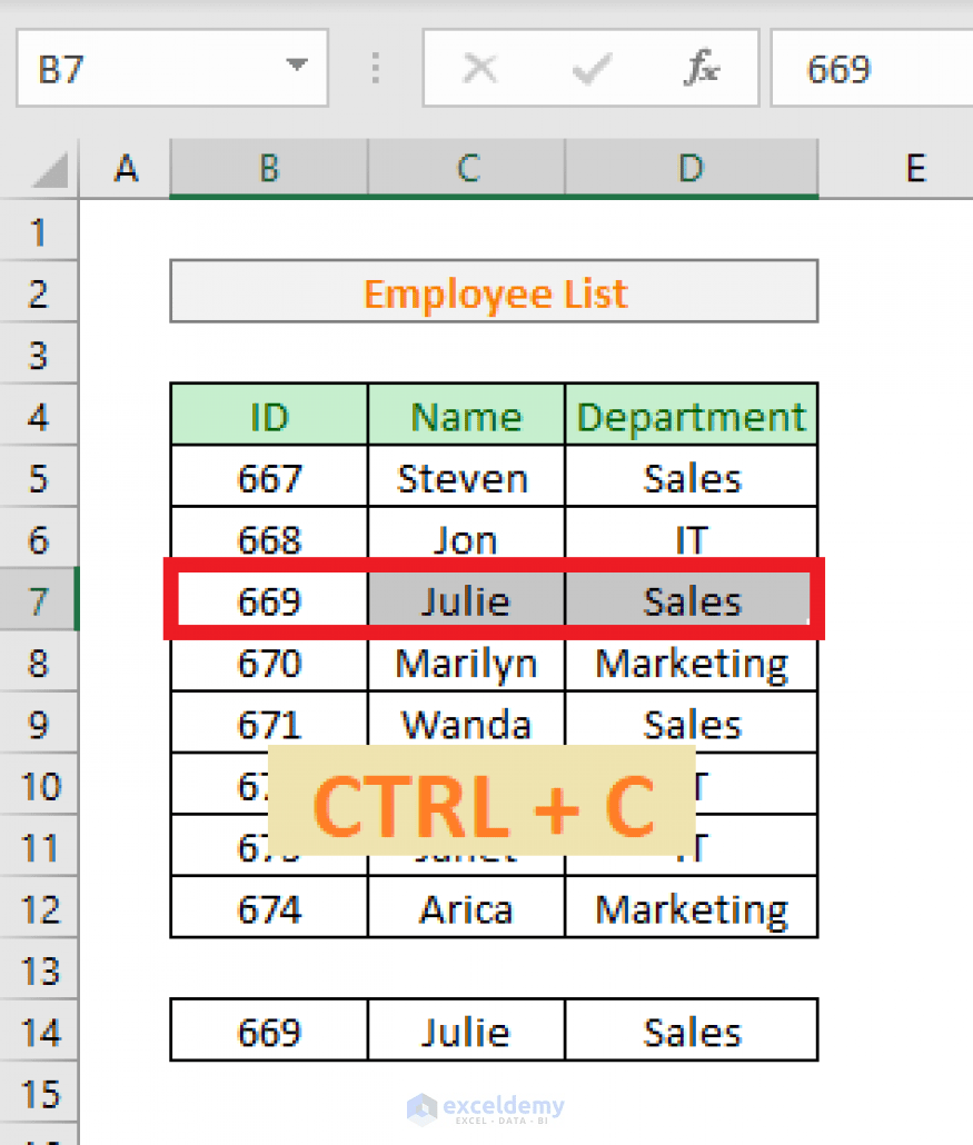 How to Copy Rows in Excel (4 Easy Ways) ExcelDemy