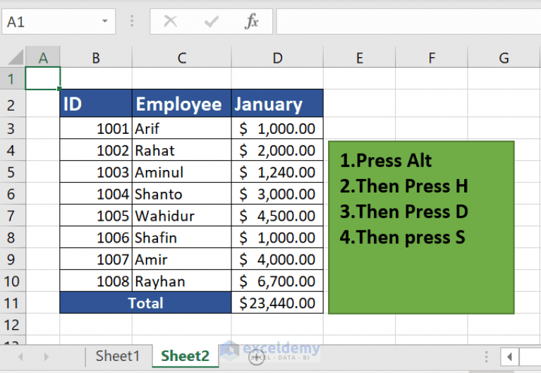 How to Delete a Sheet in Excel (5 Ways) ExcelDemy