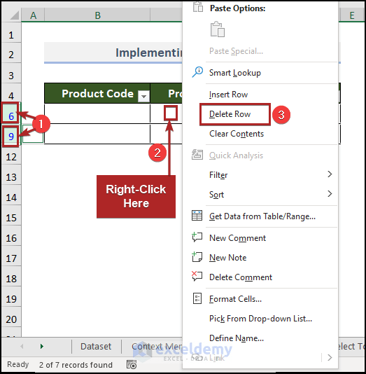How to Delete Rows in Excel That Go on Forever?