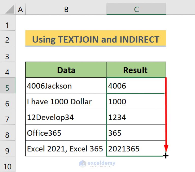 How to Remove Nonnumeric Characters from Cells in Excel ExcelDemy
