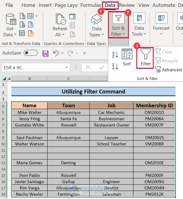 How to Remove Blank Lines in Excel (7 Methods) ExcelDemy
