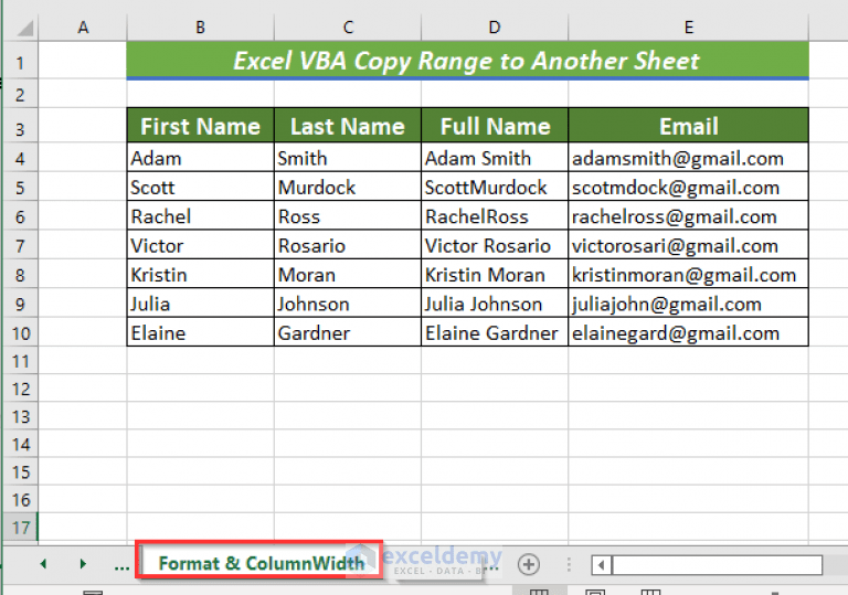 Excel VBA Copy Range to Another Sheet (8 Easiest Ways)