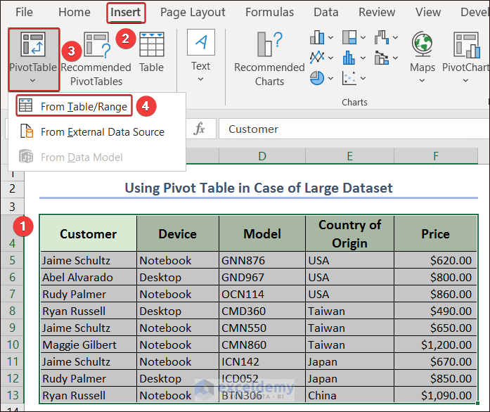 How to Count Duplicate Rows in Excel (6 Ideal Examples)