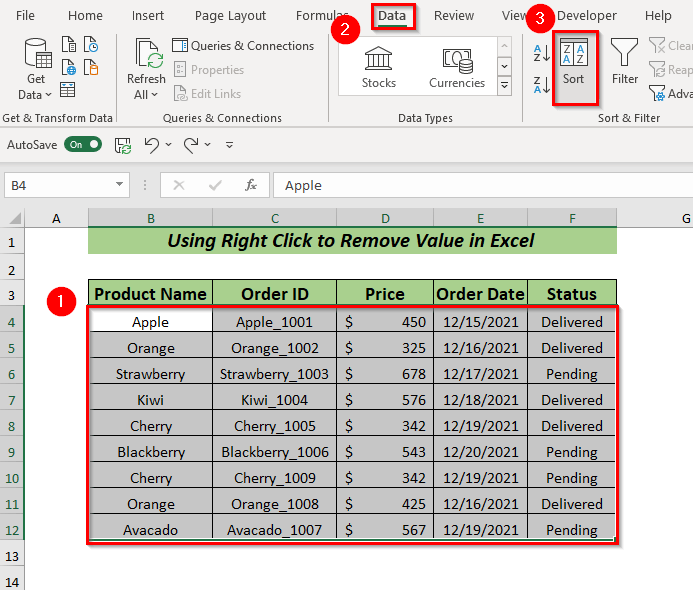 How to Remove a Value in Excel (9 Methods) ExcelDemy