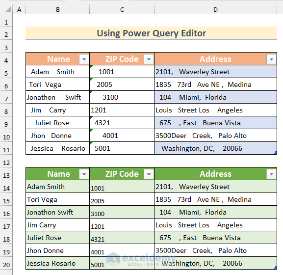How to Remove All Spaces in Excel (9 Suitable Ways) ExcelDemy